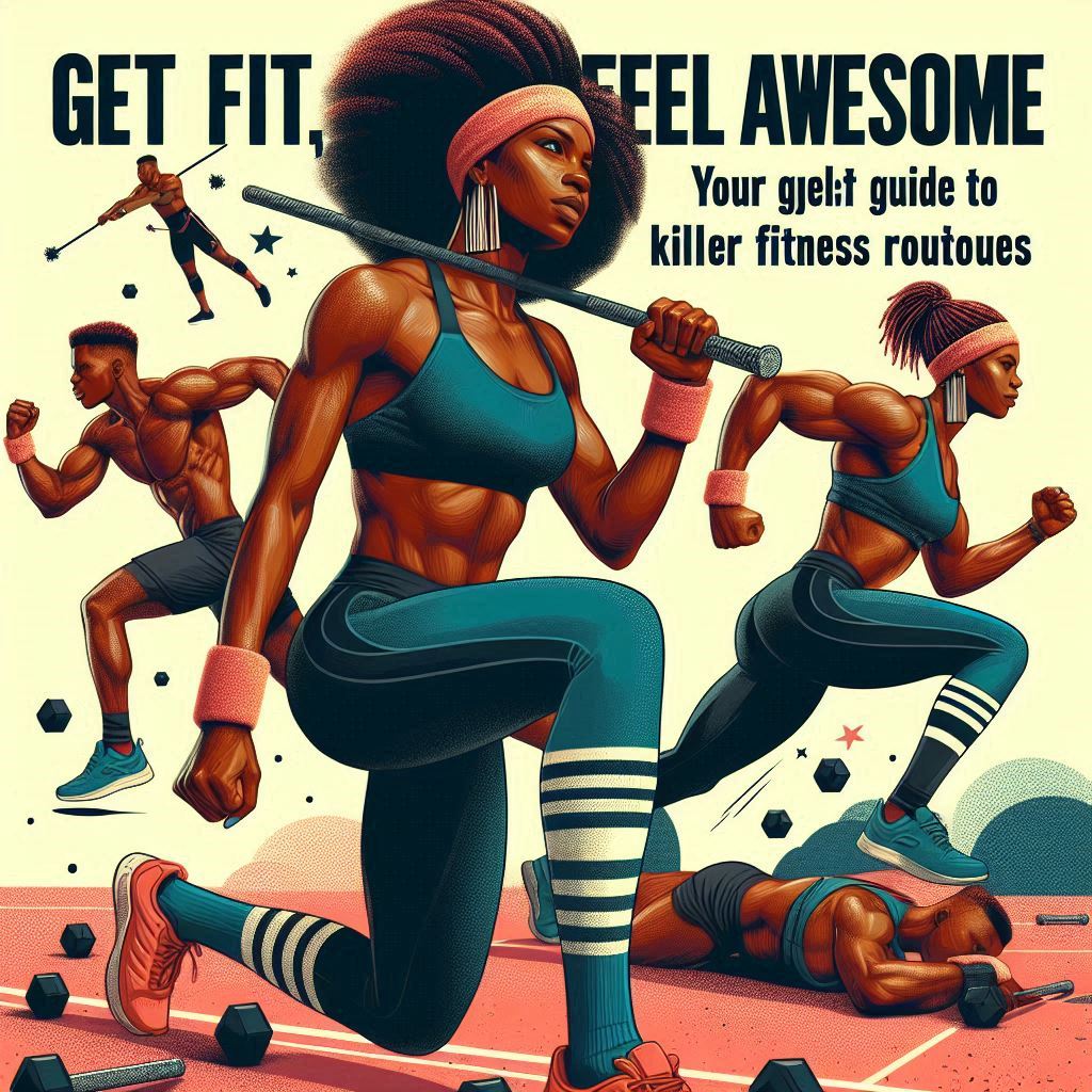 Get Fit, Feel Awesome: Your Ultimate Guide to Killer Fitness Routines