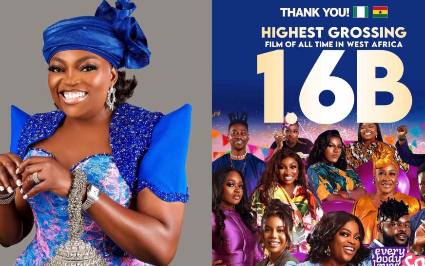 Funke Akindele: Everybody Loves Jenifa Smashes Previous Cinema Record, Rakes in N1.6 billion