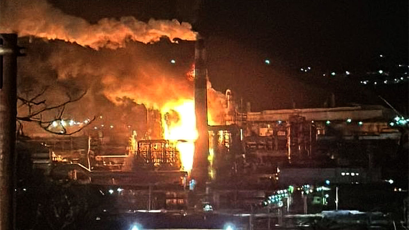 Ukraine Strikes Oil Refinery In Russia